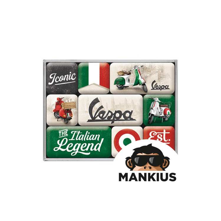 MAGNETAS VESPA ITALIAN LEGENDA 9 VNT 83125