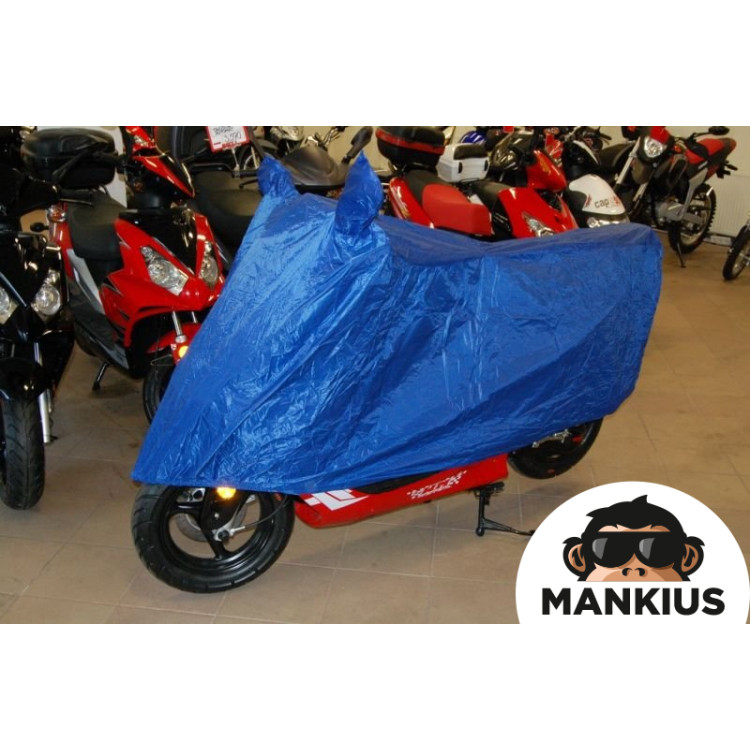 MOTORCYCLE COVER MAX. 650CC, BLUE