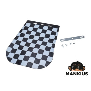 MUDFLAP, CHEQUERED