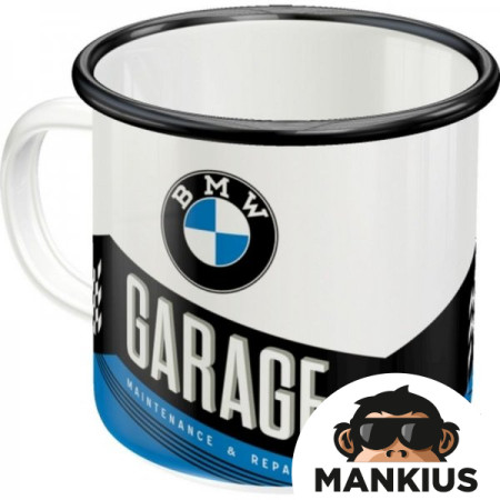 MUG ENAMEL BMW 43216