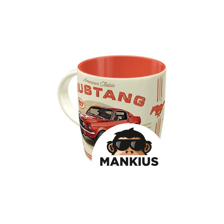 MUG FORD MUSTANG GT 1967 RED 43076