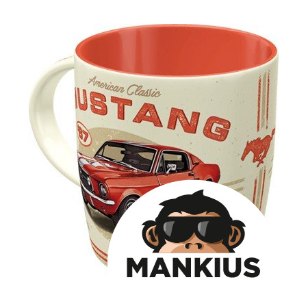 MUG FORD MUSTANG GT 1967 RED 43076