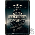 14X10 cm PAŠTO KORTELĖ HARLEY DAVIDSON TH 10319
