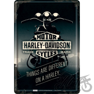 POST CARD 14X10cm HARLEY DAVIDSON TH 10319