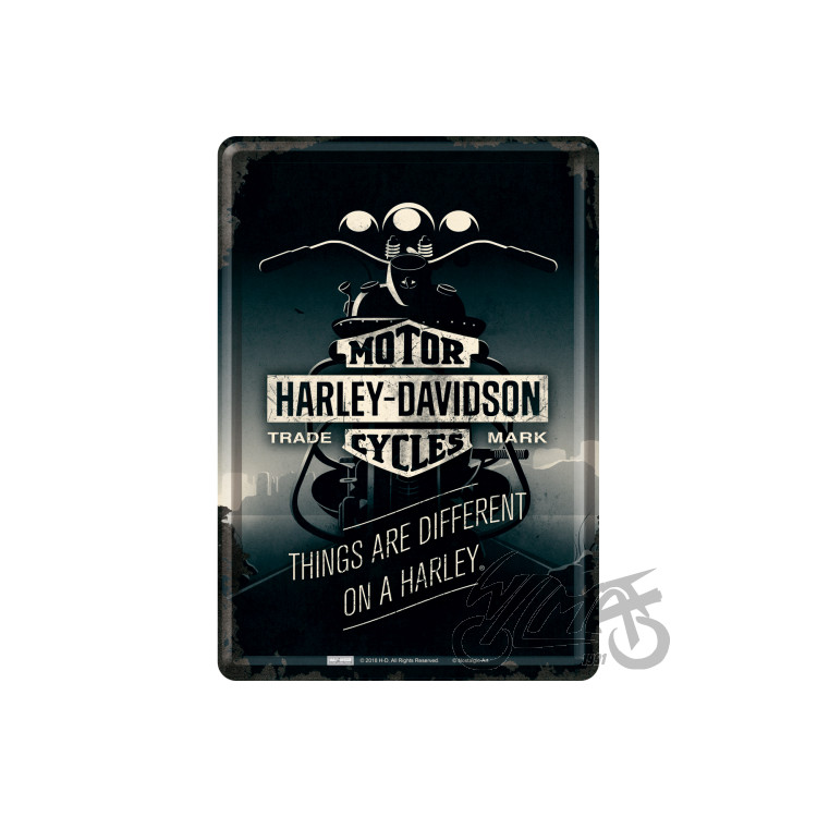 POST CARD 14X10cm HARLEY DAVIDSON TH 10319