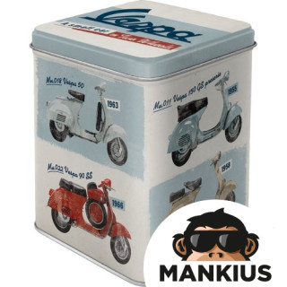 TEA BOX VESPA MODEL CHART 31305