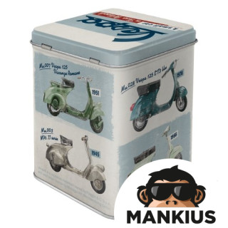 TEA BOX VESPA MODEL CHART 31305