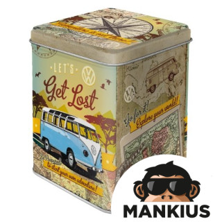 TEA BOX VW BULLI LETS GET LOST 31306