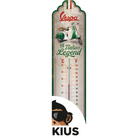 THERMOMETER VESPA ITALIAN LEGEND 80349