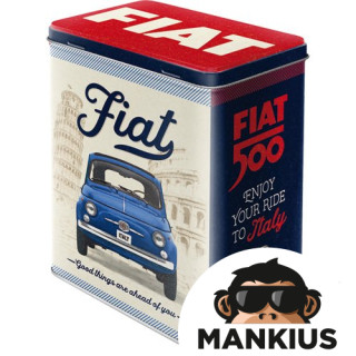 TIN BOX L FIAT 500 GOOD THINGS 30152