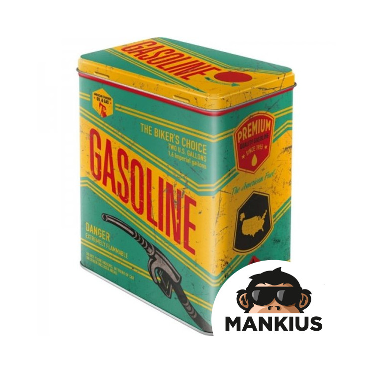 TIN BOX L GASOLINE 30122