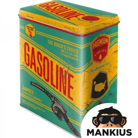 TIN BOX L GASOLINE 30122