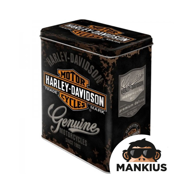 TIN BOX L HARLEY-DAVIDSON GENUINE 30107