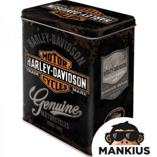 TIN BOX L HARLEY-DAVIDSON GENUINE 30107