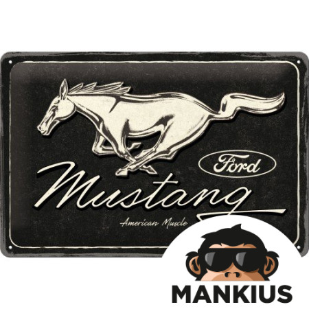 Skardinis ŽENKLAS 20x30 FORD MUSTANG - HORSE 22325