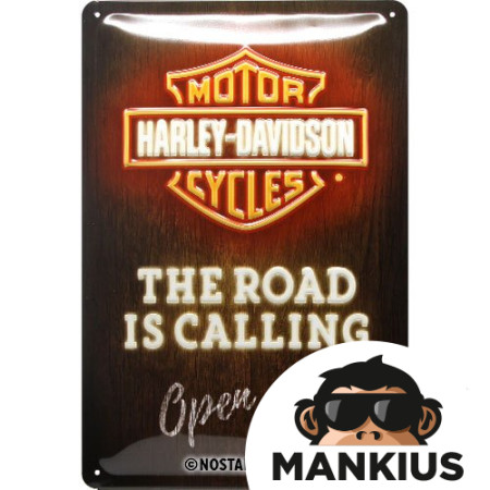 TIN SIGN 20x30 HD THE ROAD 22294