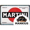 SALADO ŽENKLAS 20x30 MARTINI LOGO BALTAS 22346