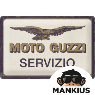 TIN SIGN 20x30 MOTO GUZZI 22317