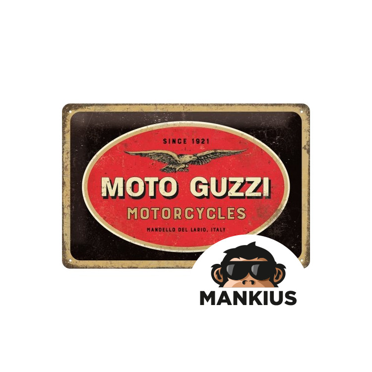 SALADO ŽENKLAS 20x30 MOTO GUZZI LOGOTIPA 22285