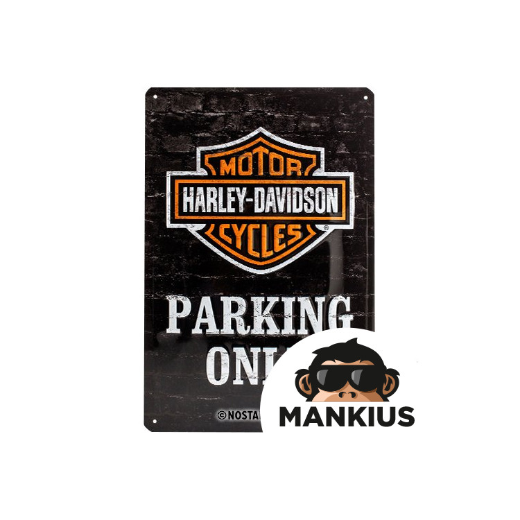 TIN SIGN 20x30 PARKING ONLY 22231