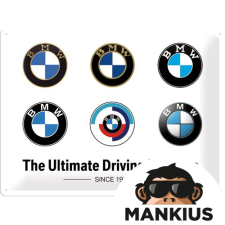 TIN SIGN 30x40 BMW EVOLUTION 23296