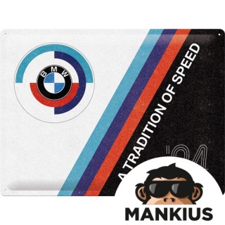 TIN SIGN 30x40 BMW MOTOSPORT TRADIT 23312