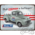 Skardinis ŽENKLAS 30x40 FORD F1 BUILT STRONGE 23325