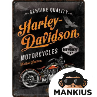 TIN SIGN 30X40 HARLEY-DAVIDSON 23279