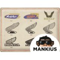 Skardinis ženklas 30x40 HONDA MC LOGO EVOLUTION 23336
