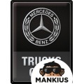 SALADO ŽENKLAS 30x40 TIK MERCEDES KRAUVIMAS 23337