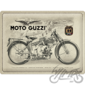 Skardinis ženklas 30x40 MOTO GUZZI 100 METŲ 63401