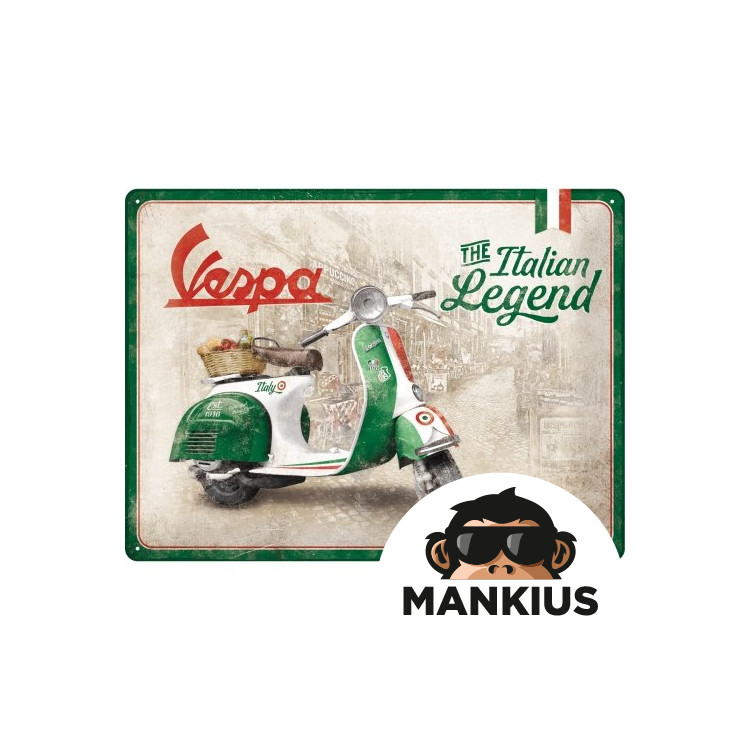 Skardinis ŽENKLAS 30x40 VESPA 23283