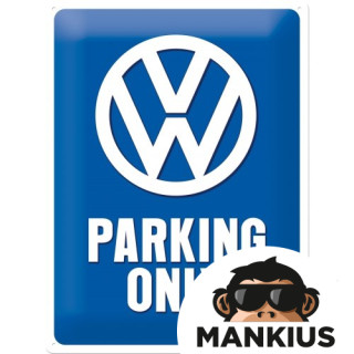 TIN SIGN 30X40 VW PARKING 23135