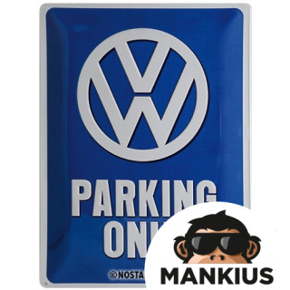 TIN SIGN 30X40 VW PARKING 23135