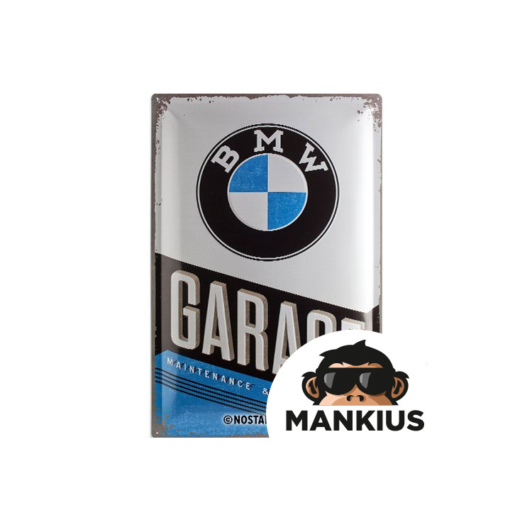 TIN SIGN 40x60 BMW GARAGE 24003