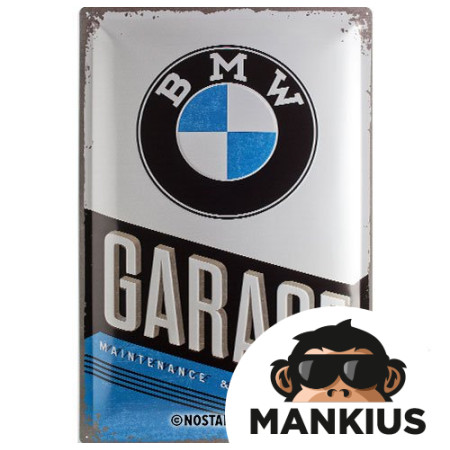 TIN SIGN 40x60 BMW GARAGE 24003