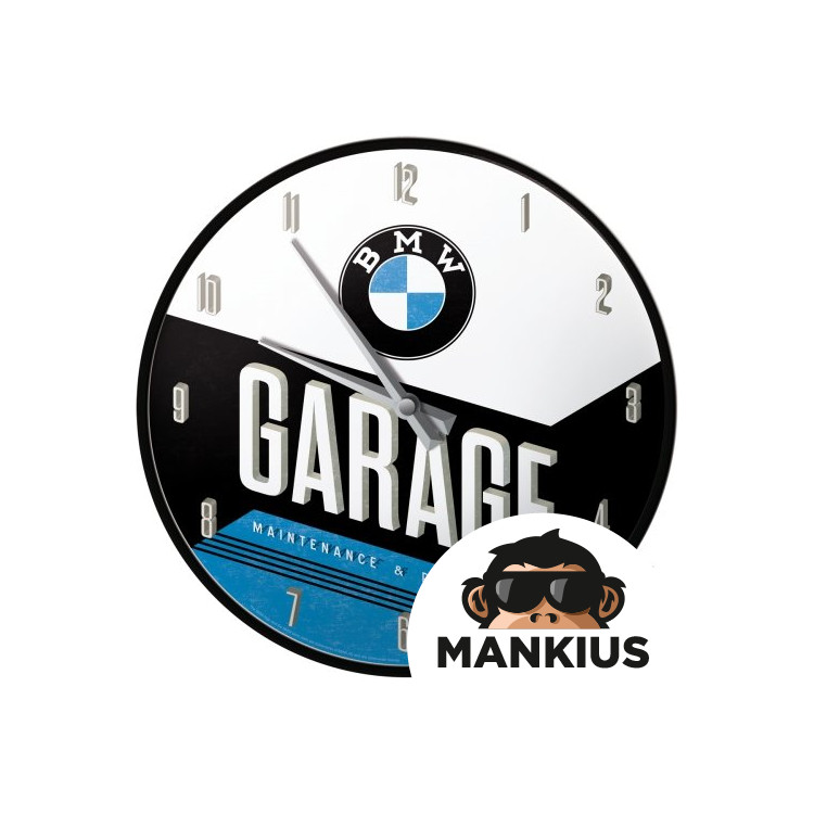 WALL CLOCK BMW GARAGE 51077