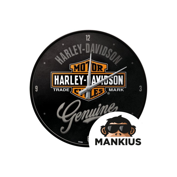 WALL CLOCK HARLEY DAVIDSON 51082