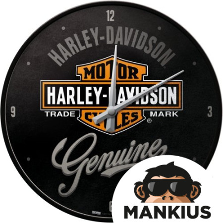 SIENINIS LAIKRODIS HARLEY DAVIDSON 51082