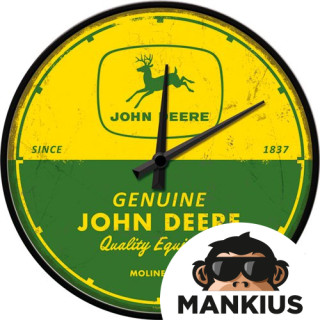 WALL CLOCK JOHN DEERE 51206