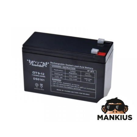 BATTERY OT9-12L 12V 9Ah WM MOTOR