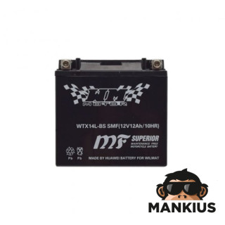 BATTERY WTX14L-BS ( YTX14L-BS ) 12 VOLT SMF