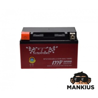 Akumuliatorius WTZ10S ( YTZ10S ) (GEL) WM VARIKLIS 12 V.