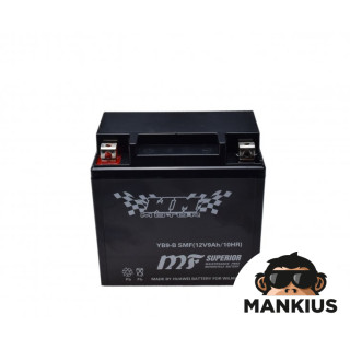 BATTERY YB9-B WM MOTOR 12 VOLT SMF