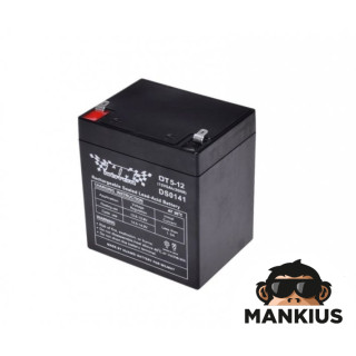 BATTERY, GEL 5Ah WM MOTOR 12 VOLT OT5-12 FOR UPS AND TOYS