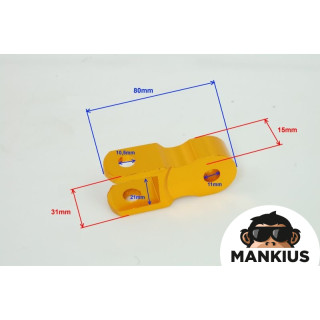 Amortizatoriaus pratęsimo ADAPTERIS SK. 10 mm AUKSO