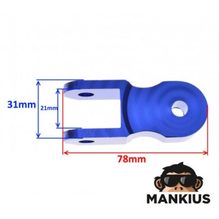 Amortizatoriaus pratęsimo ADAPTERIS SK. 8 MM MĖLYNA