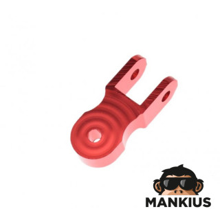 SHOCK ABSORBER EXTENSION ADAPTER DIA. 8 MM RED