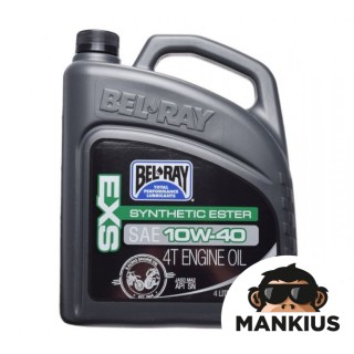 BEL-RAY EXS SYNTH. OIL ESTER 4T 10W-40 4L