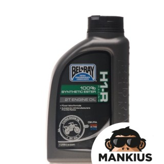 BEL-RAY H1-R RACING 100% SYNT. ESTER 2T 1L